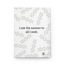 White Hardcover Journal with Spiritual Message