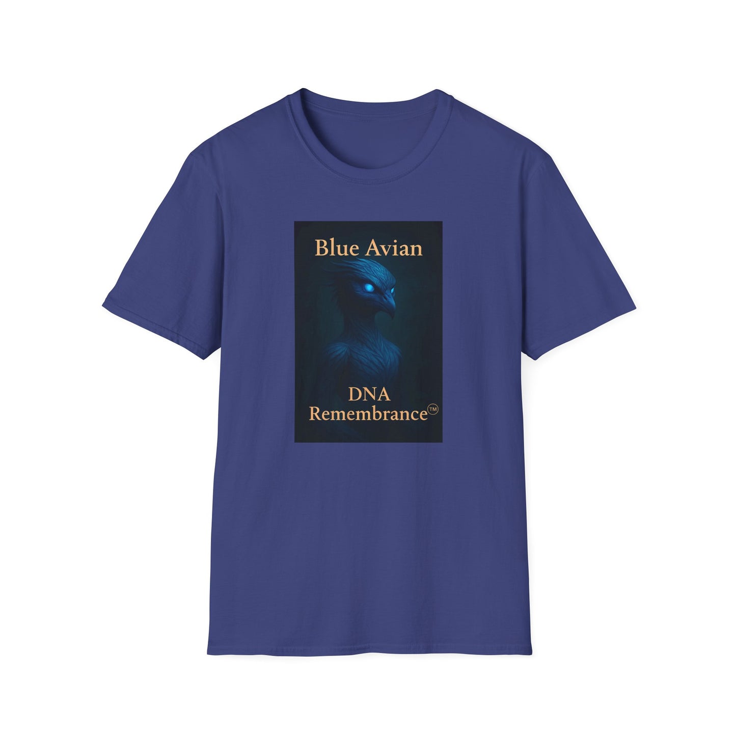Blue Avian Wide Eye | Unisex T-Shirt - 100% Cotton