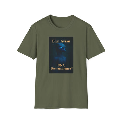 Blue Avian Wide Eye | Unisex T-Shirt - 100% Cotton