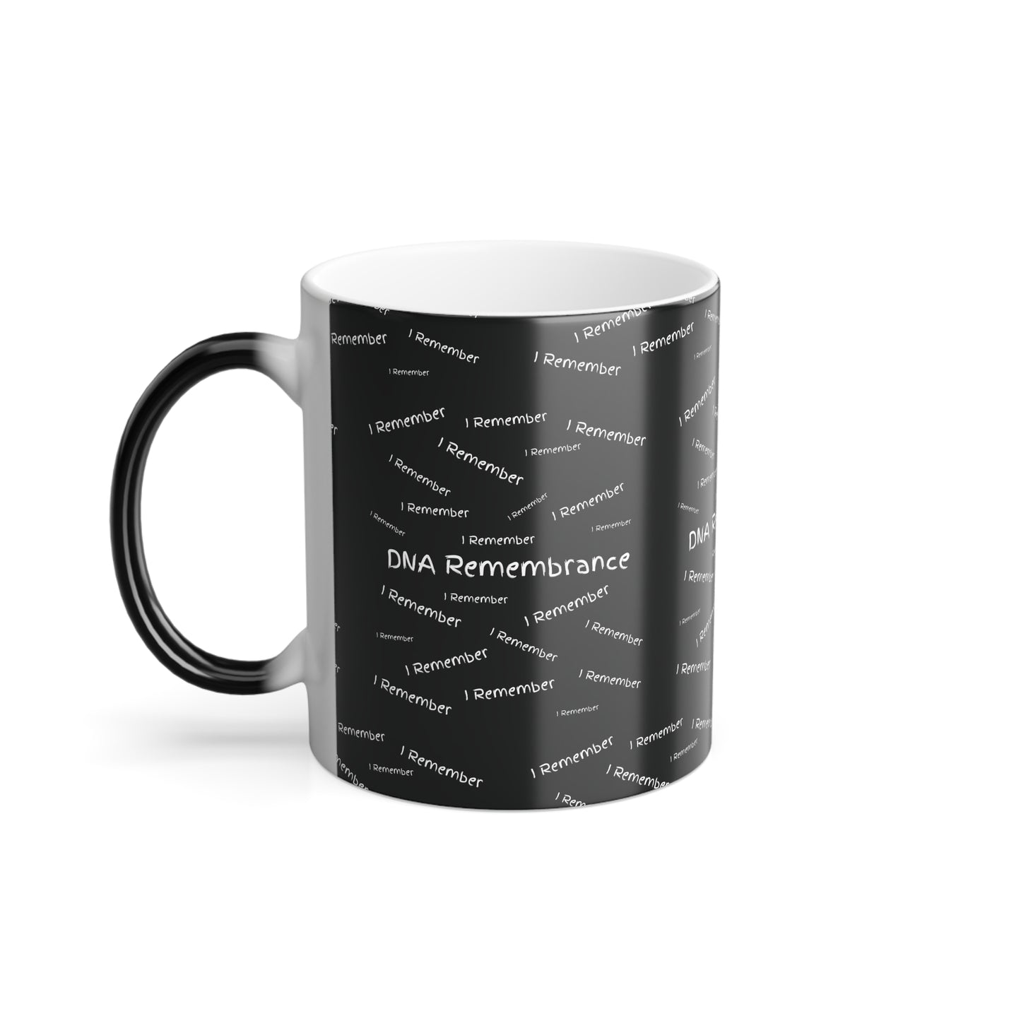 I Remember DNA Activation (White Print) Color-Changing Affirmation Mug