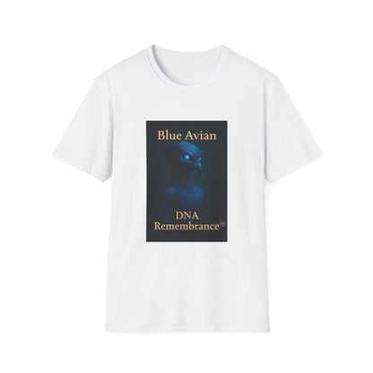 Blue Avian Wide Eye | T-Shirt - 100% Cotton