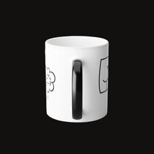 Let It Go and Fart (Black Print) Funny Color-Changing Mug