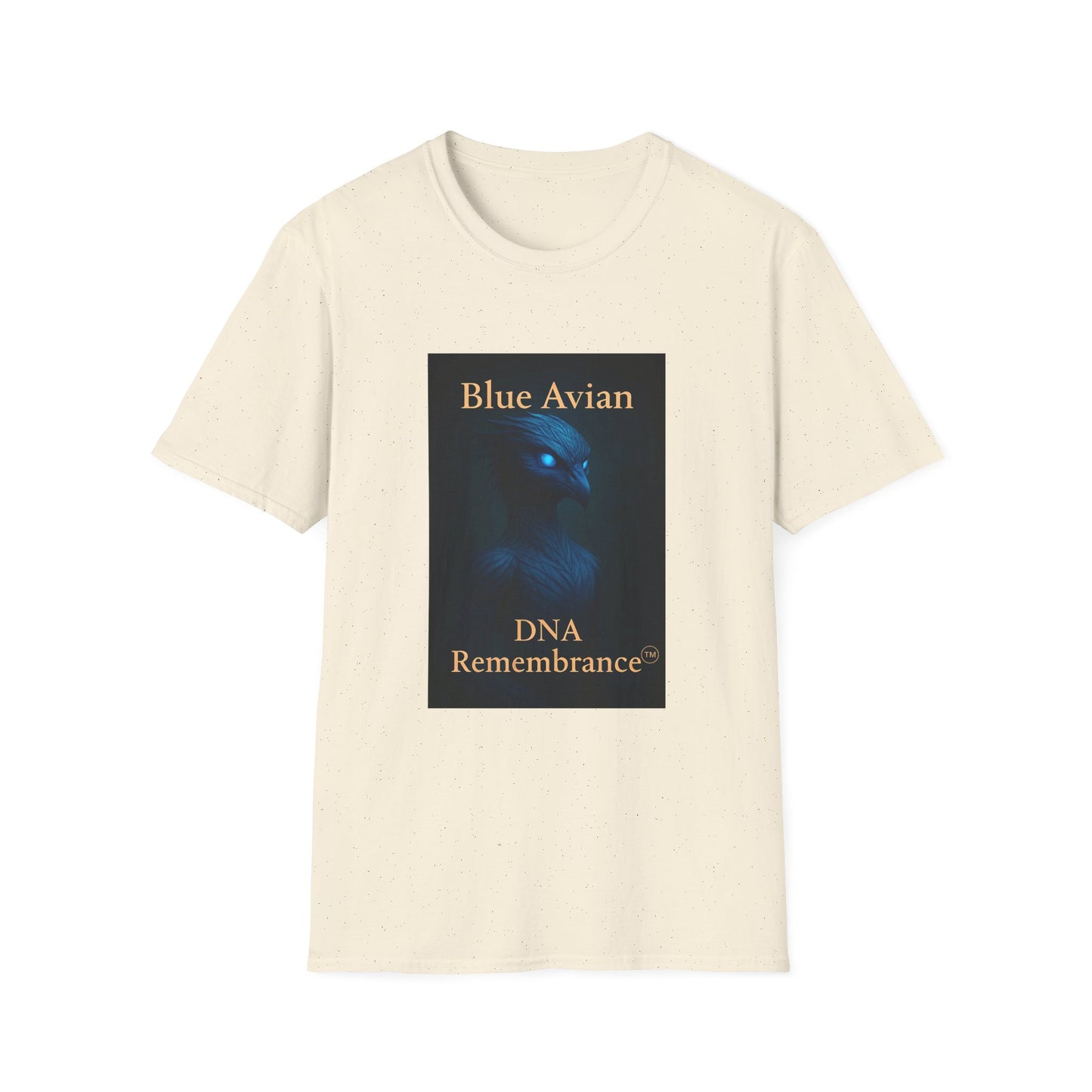 Blue Avian Wide Eye | T-Shirt - 100% Cotton