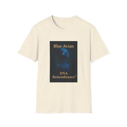 Blue Avian Wide Eye | T-Shirt - 100% Cotton