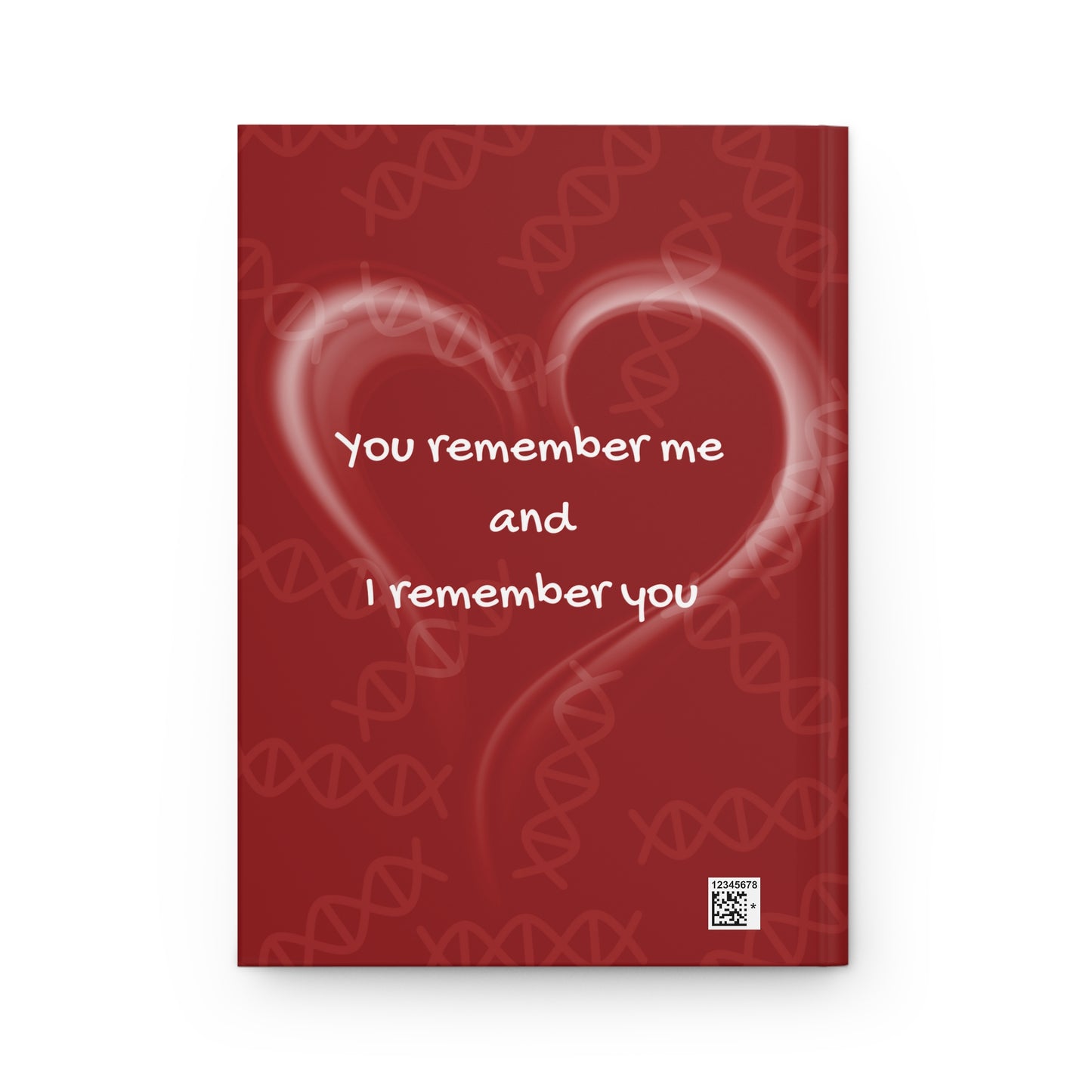 Across Lifetimes I Call You In (Red) Hardcover Manifesting Journal