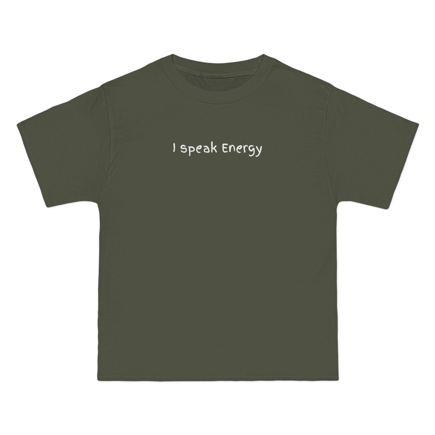 I Speak Energy T-Shirt – 100% Cotton Beefy-T®