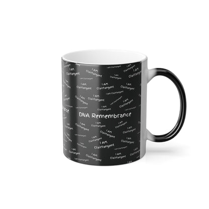 I AM Clairtangent (White Print) Color-Changing Affirmation Mug