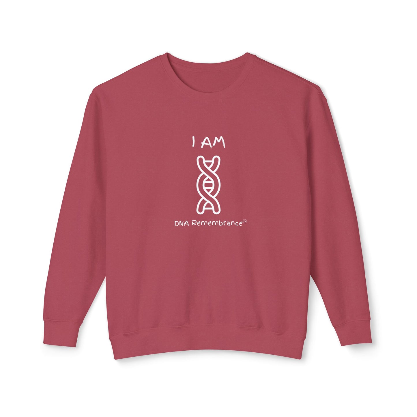 I Am DNA Remembrance | Lightweight Unisex Sweatshirt (100% Cotton)