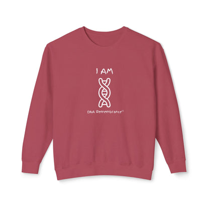 I Am DNA Remembrance | Lightweight Unisex Sweatshirt (100% Cotton)