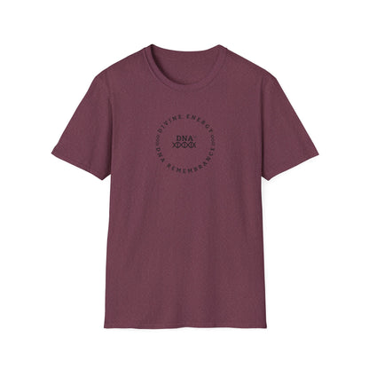 Divine Energy & DNA Remembrance Logo Unisex T-Shirt – 100% Cotton