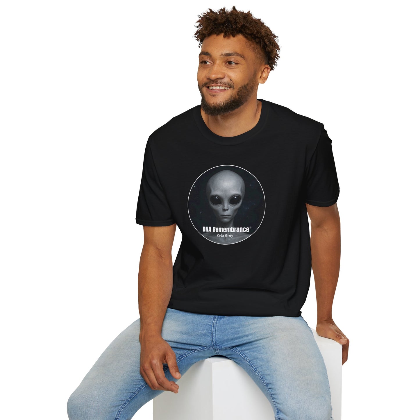 Zeta Grey ET Unisex T-Shirt – 100% Cotton