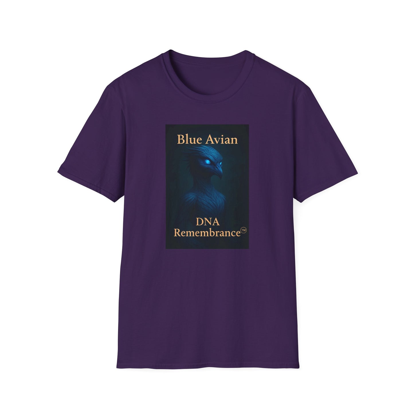 Blue Avian Wide Eye | Unisex T-Shirt - 100% Cotton