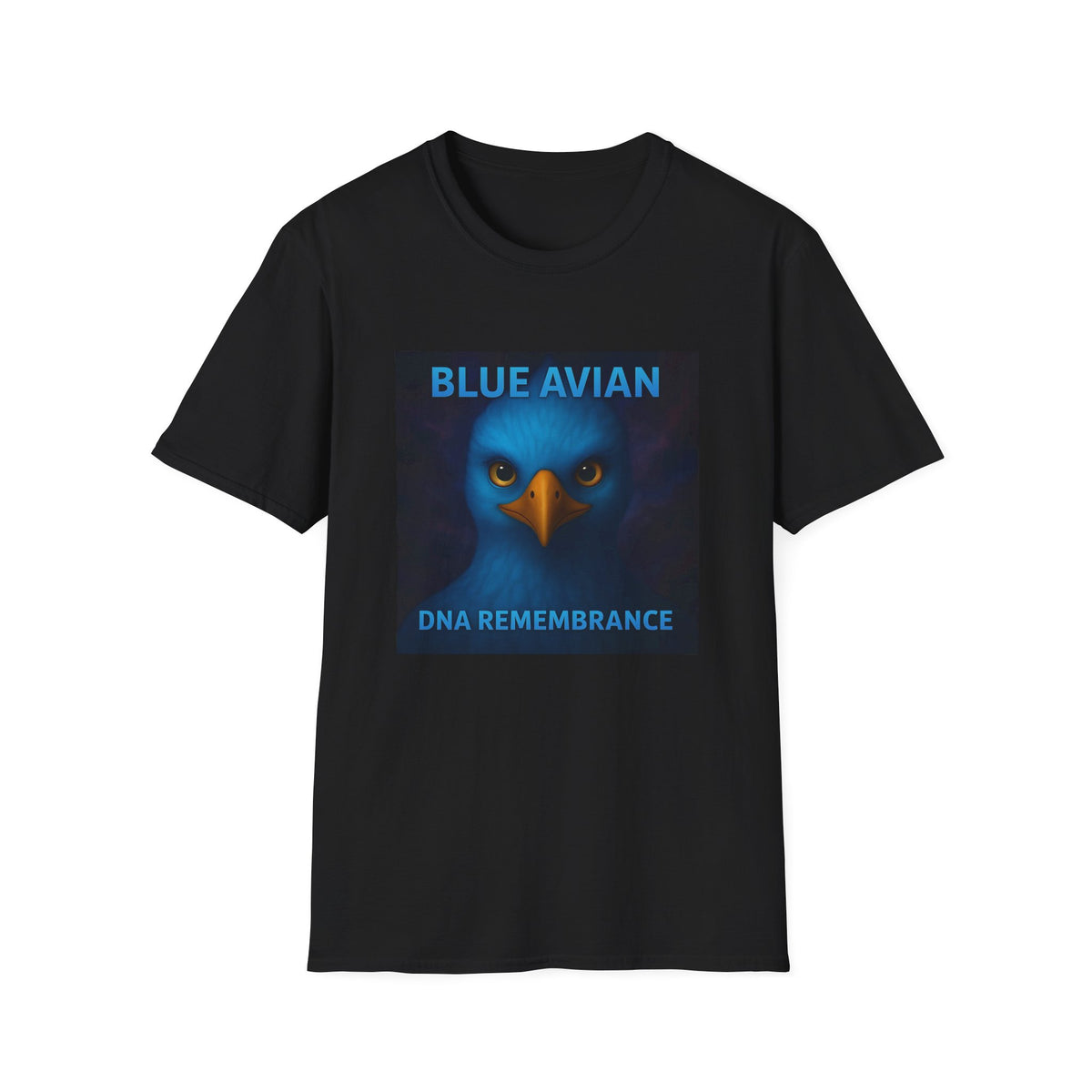 Blue Avian Universe Unisex T-Shirt - 100% Cotton