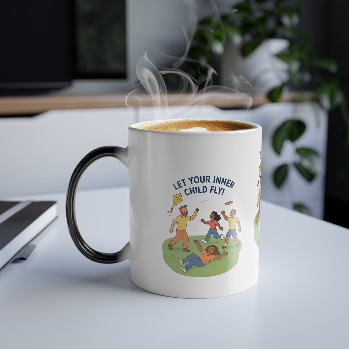 Your Inner-Child Fly Graphic Color-Changing Affirmation Mug