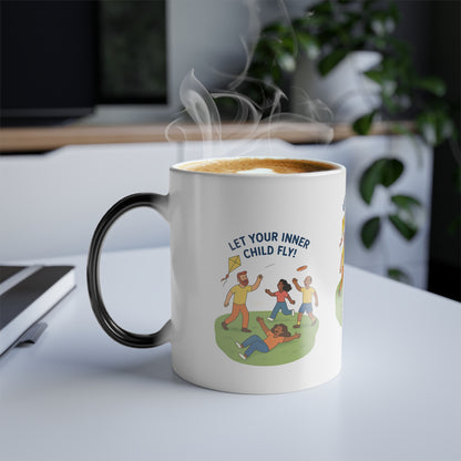 Your Inner-Child Fly Graphic Color-Changing Affirmation Mug