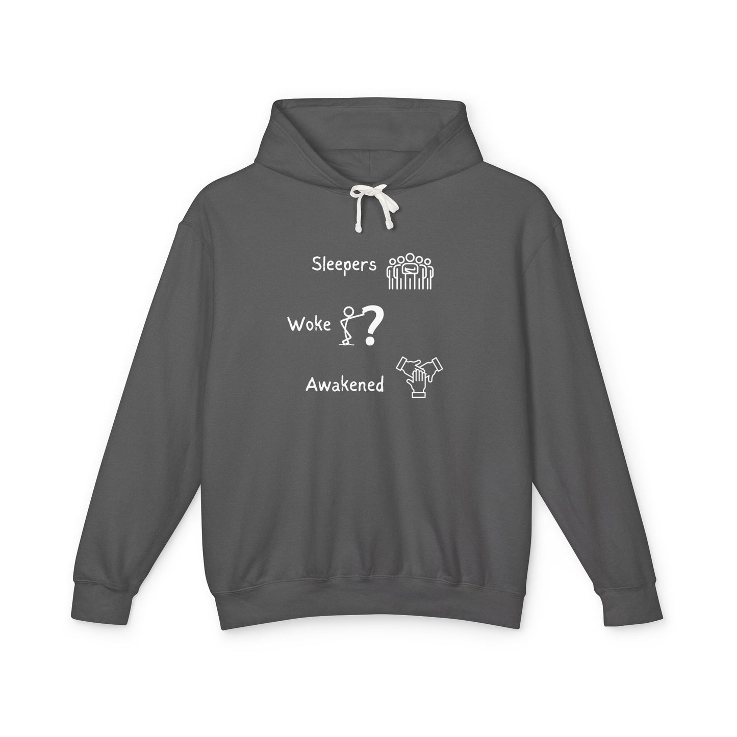 Awakened Stages Lightweight Unisex Hoodie – 100% Cotton