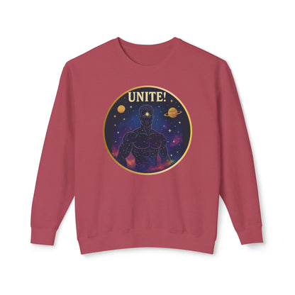 Unite Divine Masc Lightweight Unisex Sweatshirt – 100% Cotton