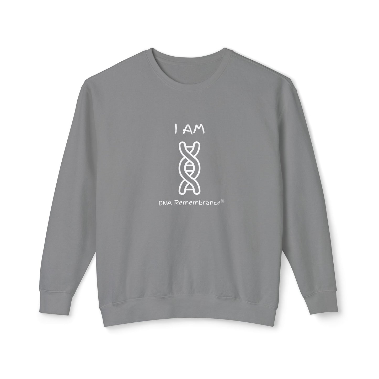 I Am DNA Remembrance | Lightweight Unisex Sweatshirt (100% Cotton)