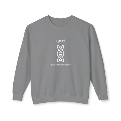 I Am DNA Remembrance | Lightweight Unisex Sweatshirt (100% Cotton)