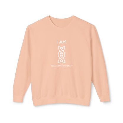 I Am DNA Remembrance | Lightweight Unisex Sweatshirt (100% Cotton)
