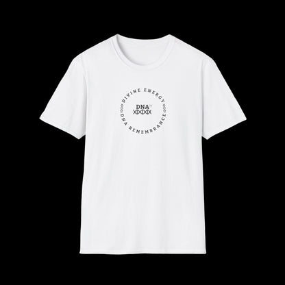 Divine Energy & DNA Remembrance Logo | T-Shirt – 100% Cotton