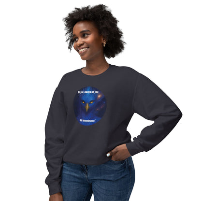 Blue Avian Be You Unisex Sweatshirt - 100% Cotton
