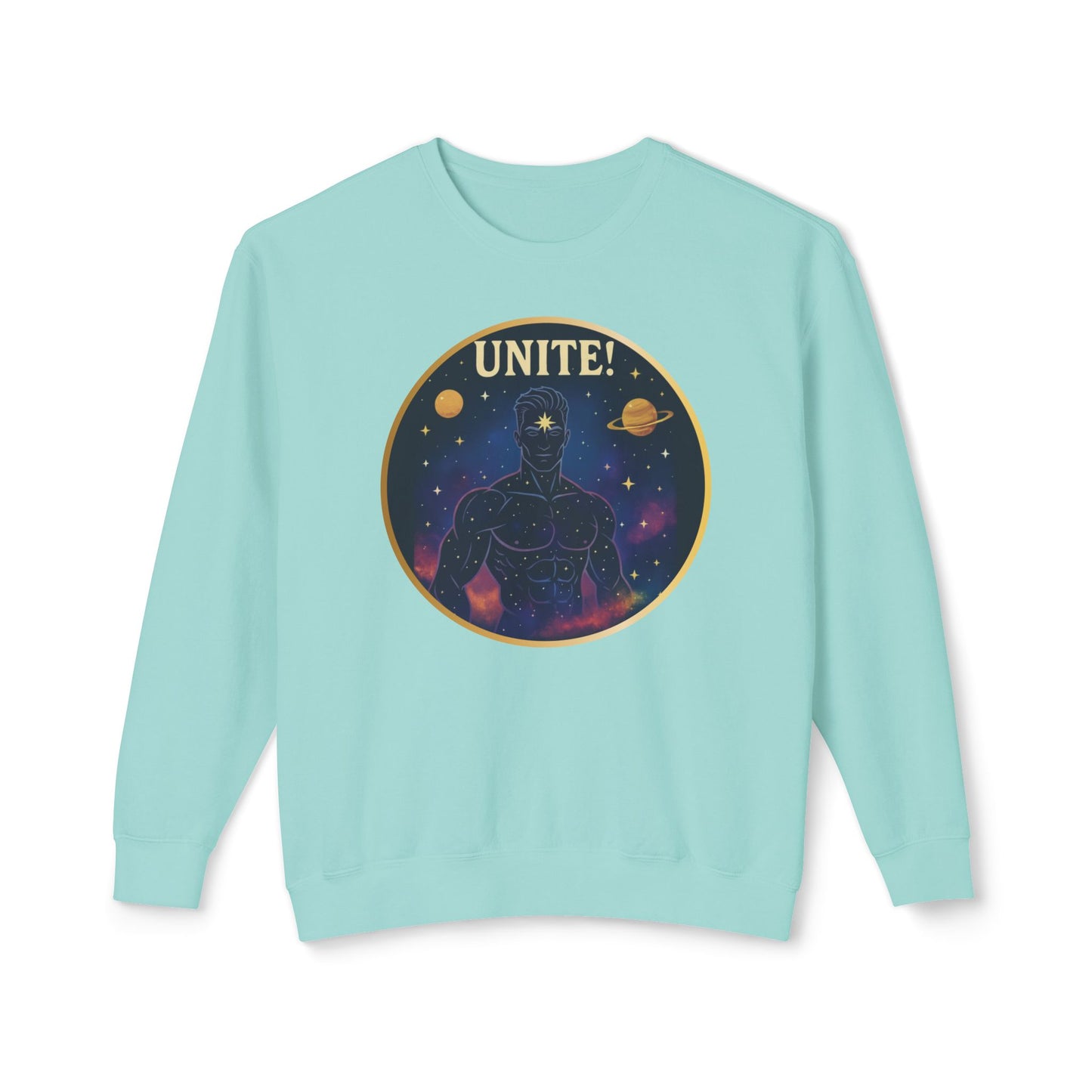 Unite Divine Masc Lightweight Unisex Sweatshirt – 100% Cotton