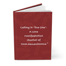Calling In the One: Red Hardcover Manifestation Journal