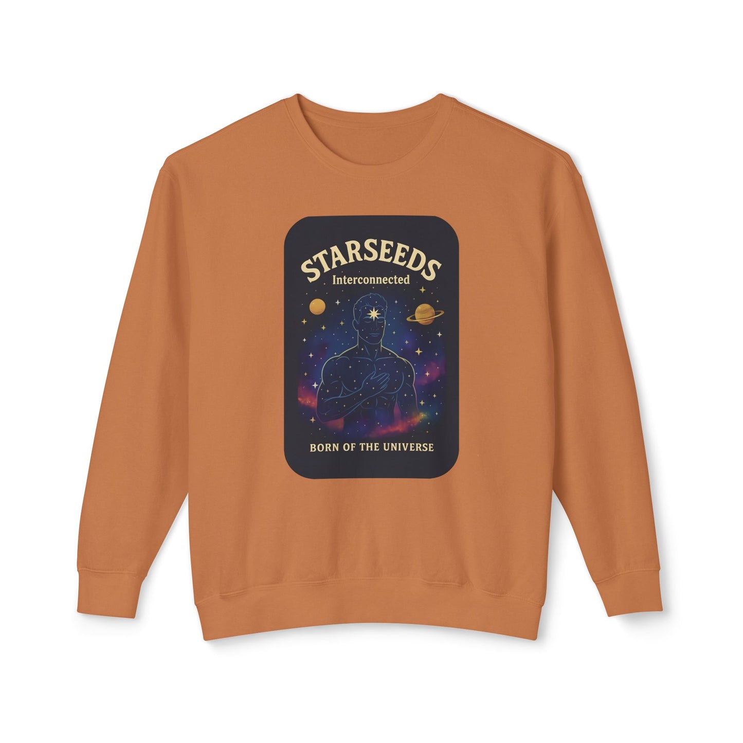 Starseed Masc Lightweight Unisex Sweatshirt – 100% Cotton