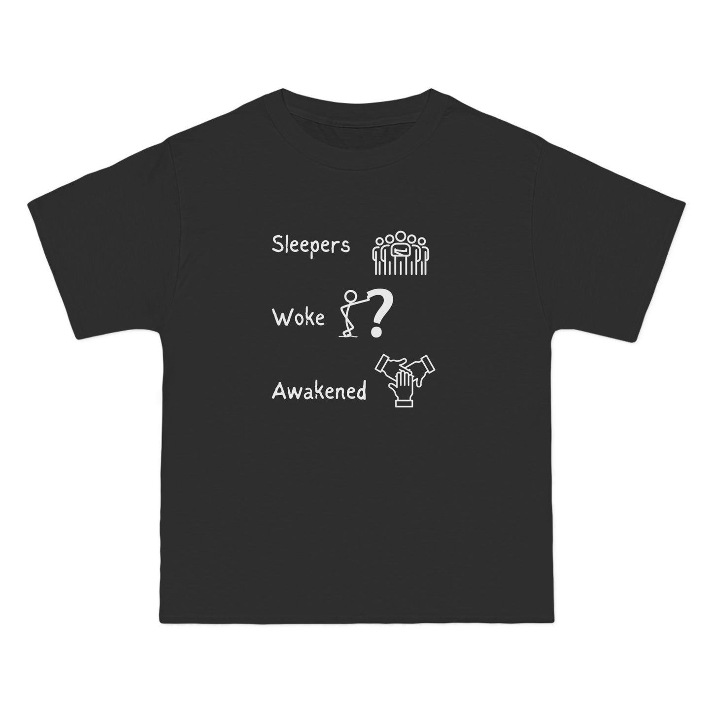 Awakened Stages Baggy Unisex T-Shirt – 100% Cotton
