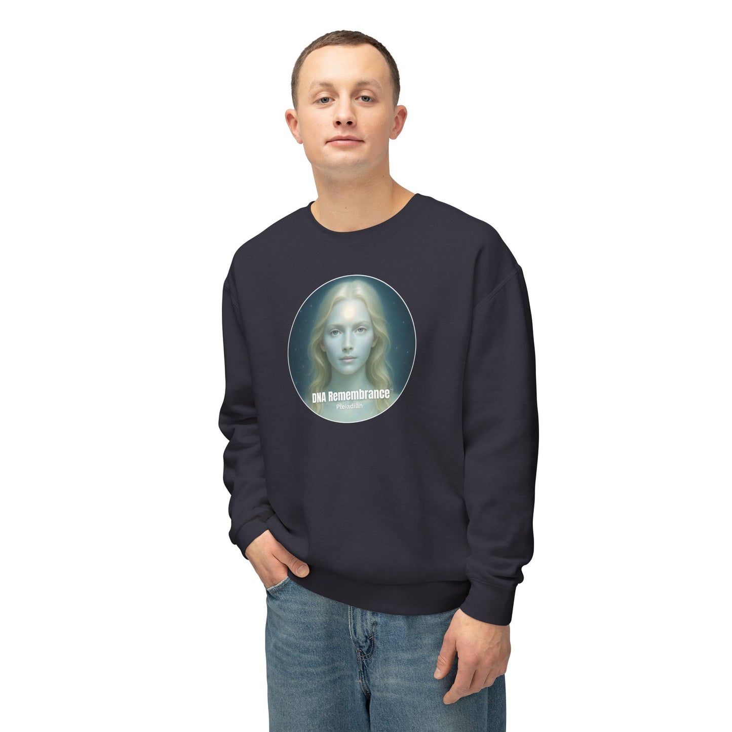 Pleiadian (Fem) Starseed Unisex Sweatshirt – 100% Cotton
