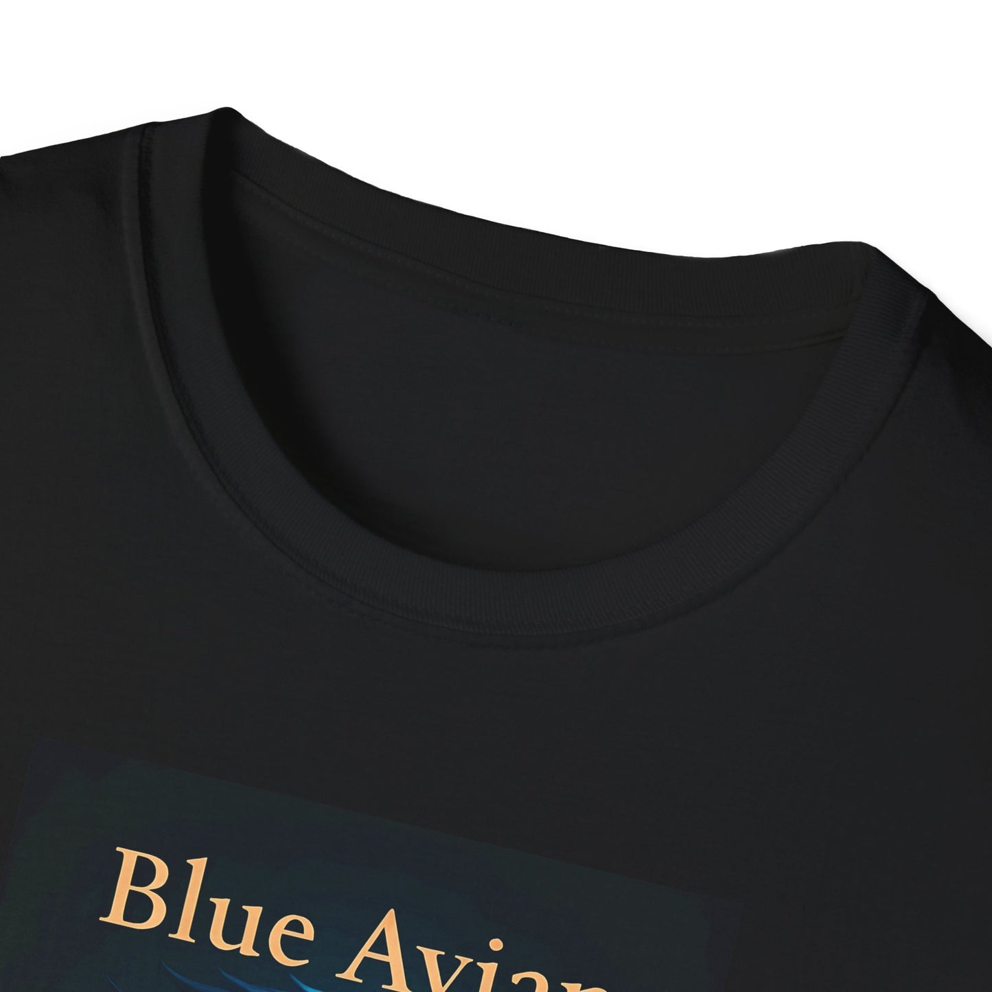 Blue Avian Wide Eye | Unisex T-Shirt - 100% Cotton