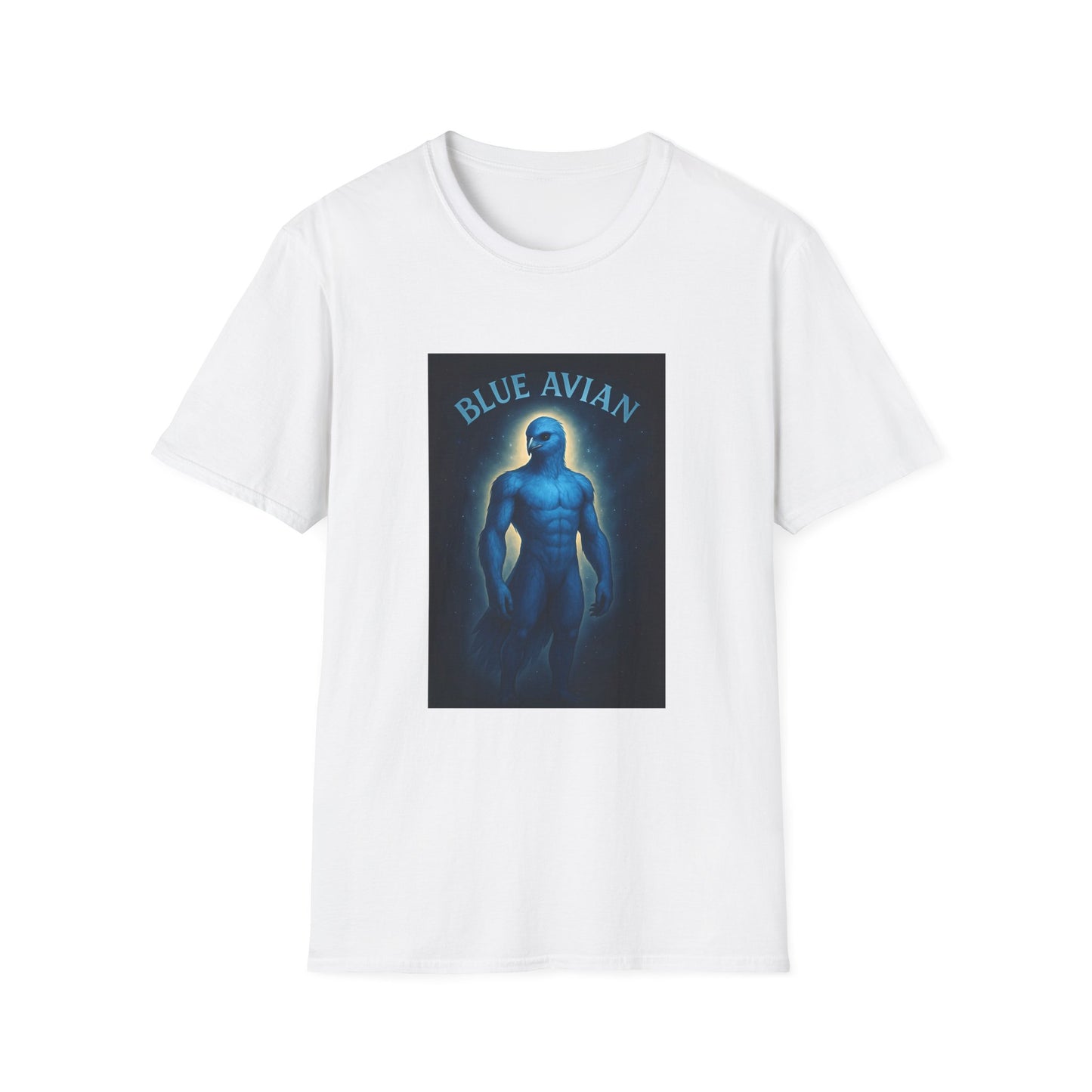 Blue Avian Power Unisex T-Shirt - 100% Cotton