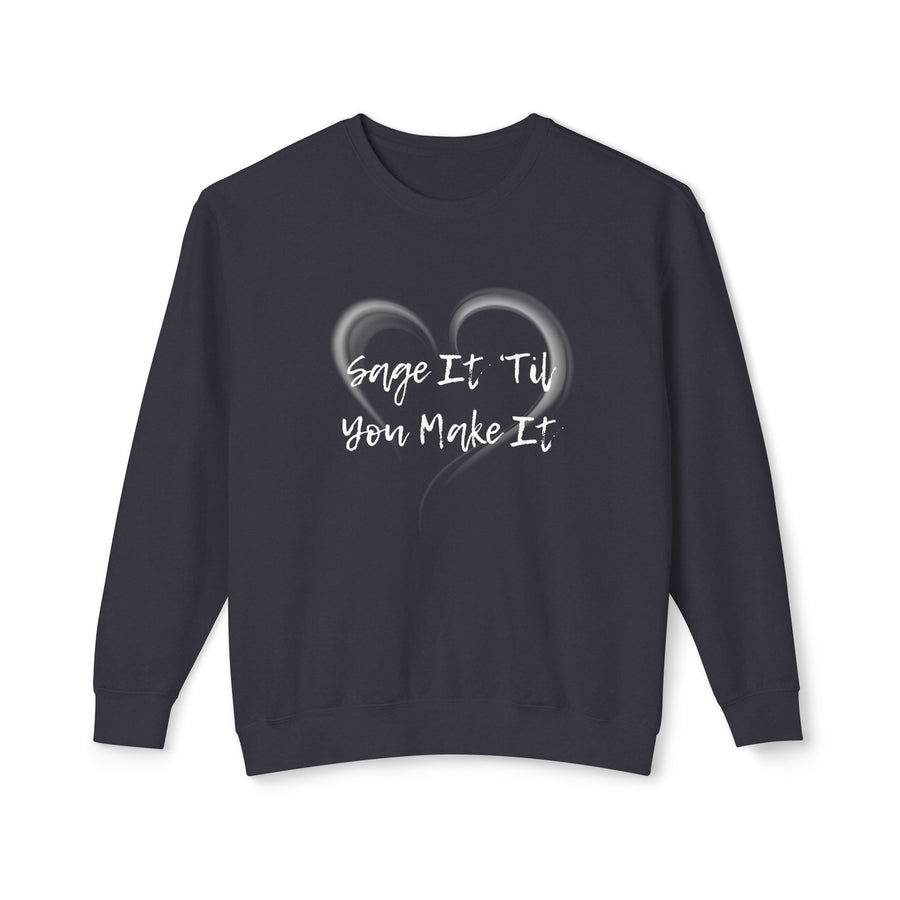 Sage It Lightweight Unisex Sweatshirt - 100% Cotton
