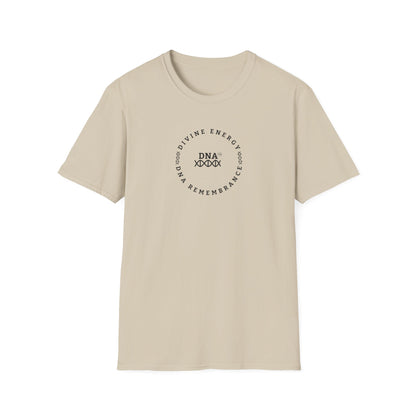 Divine Energy & DNA Remembrance Logo Unisex T-Shirt – 100% Cotton
