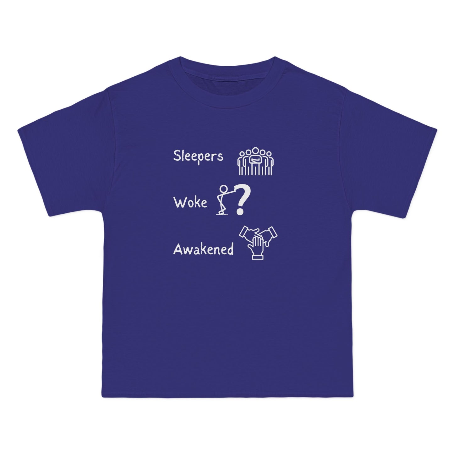 Awakened Stages Baggy Unisex T-Shirt – 100% Cotton