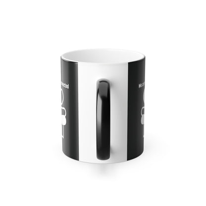 We Are Interconnected (White Print) Color-Changing Affirmation Mug
