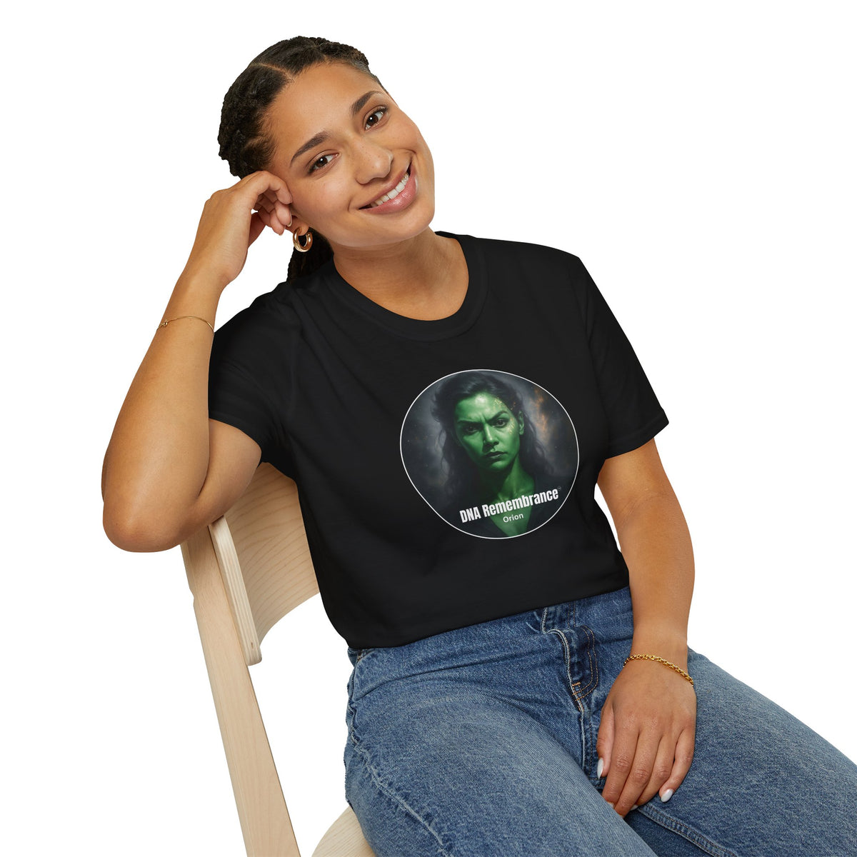 Orion (Female) Starseed Unisex T-Shirt – 100% Cotton