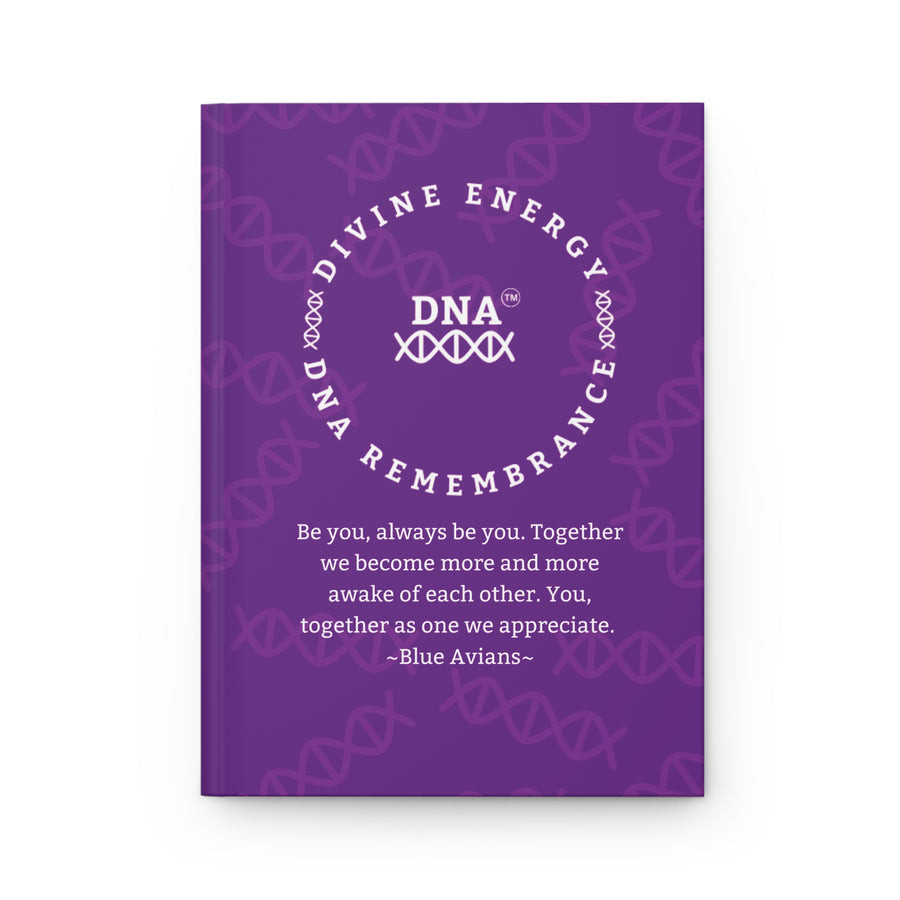 Purple Hardcover Journal with Spiritual Message