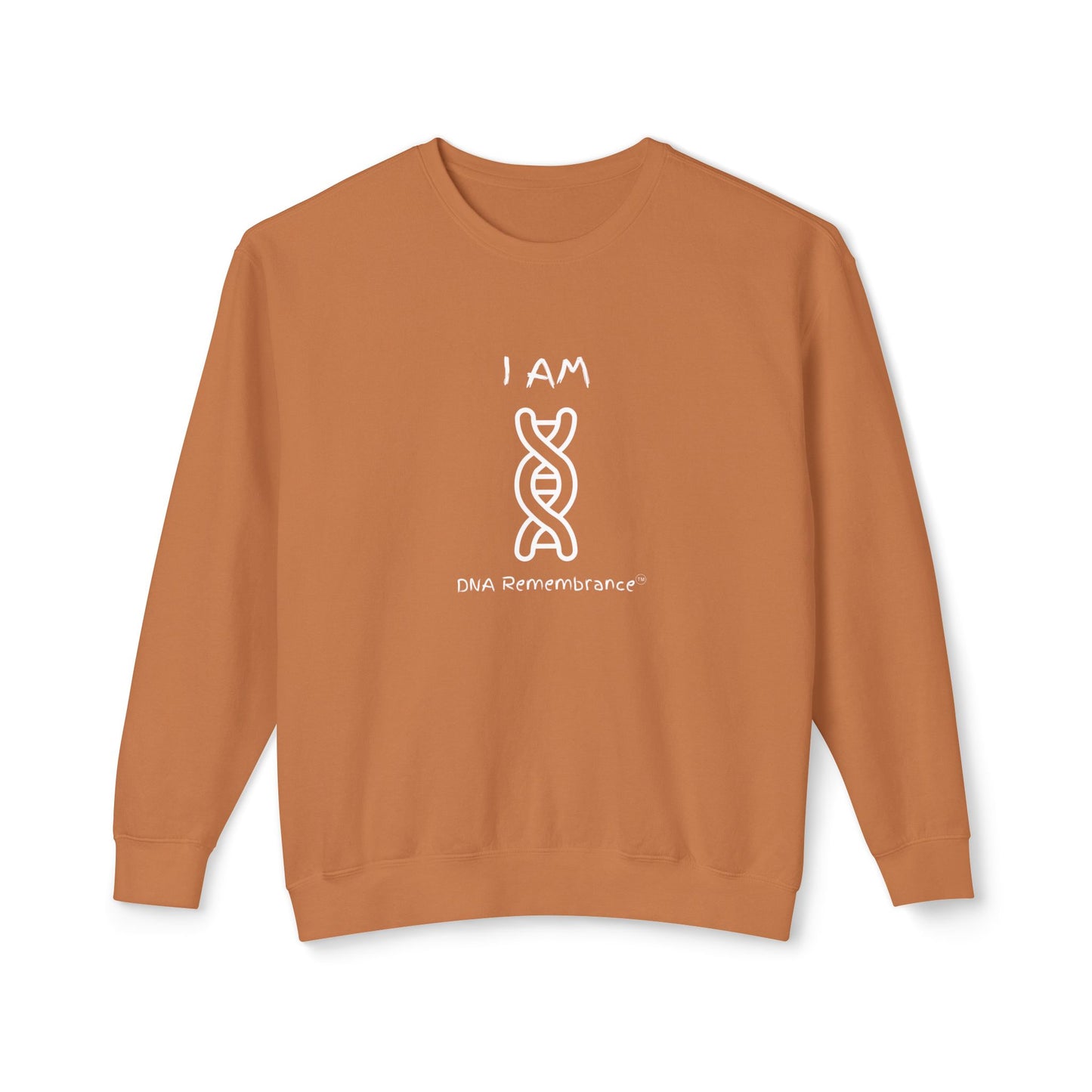 I Am DNA Remembrance | Lightweight Unisex Sweatshirt (100% Cotton)
