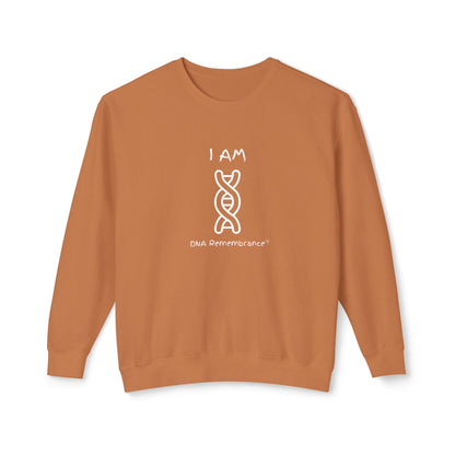 I Am DNA Remembrance | Lightweight Unisex Sweatshirt (100% Cotton)
