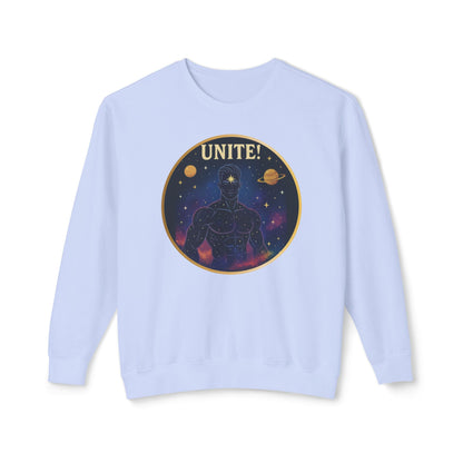 Unite Divine Masc Lightweight Unisex Sweatshirt – 100% Cotton