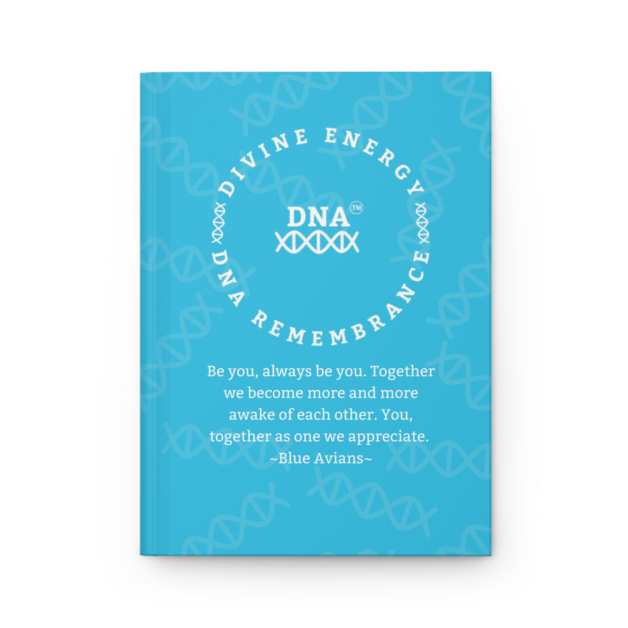 Blue Hardcover Journal with Spiritual Message