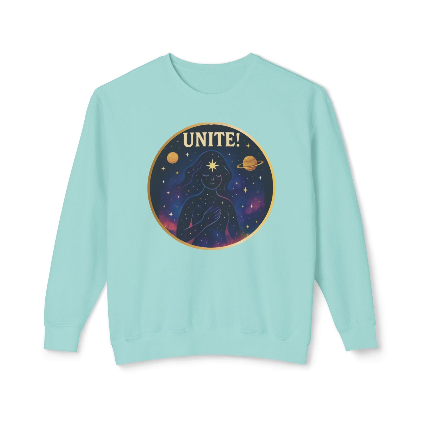 Unite Divine Fem Lightweight Unisex Sweatshirt – 100% Cotton