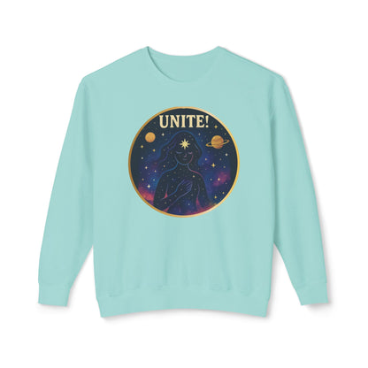 Unite Divine Fem Lightweight Unisex Sweatshirt – 100% Cotton