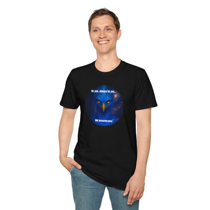 Blue Avian Be You Unisex T-Shirt - 100% Cotton