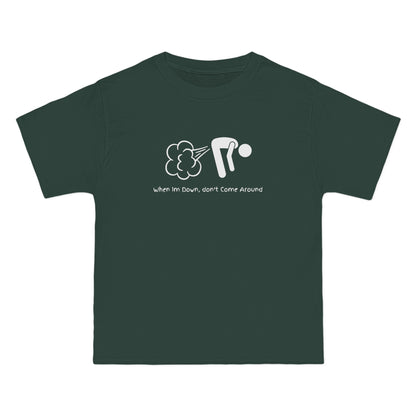 When Down Baggy Unisex T-Shirt – 100% Cotton