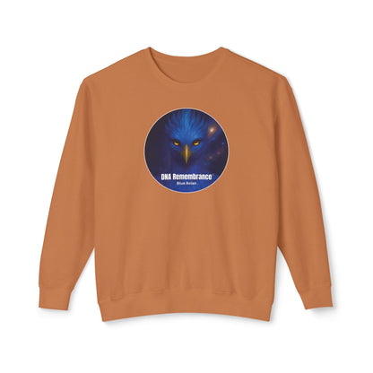 Blue Avian Starseed Sweatshirt – 100% Cotton