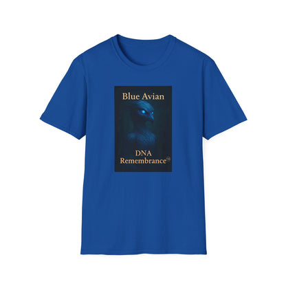 Blue Avian Wide Eye | Unisex T-Shirt - 100% Cotton