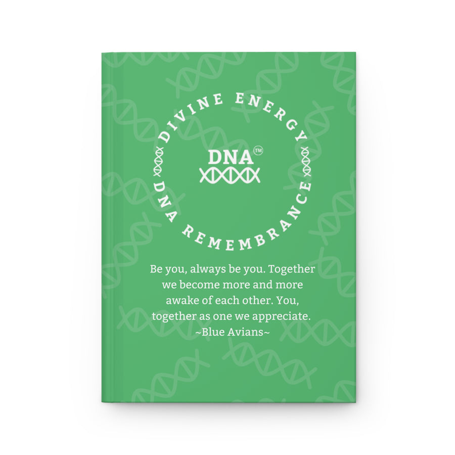 Green Hardcover Journal with Spiritual Message